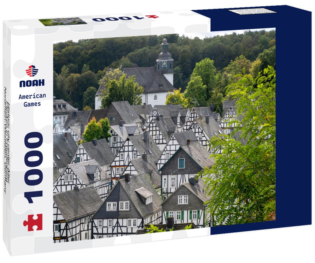 Noah Jigsaw Puzzle Historic city center Alter Flecken in Freudenberg, Nordrhein-Westfalen, Germany 1000 pieces