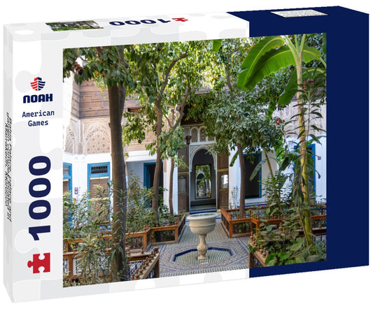 Noah Jigsaw Puzzle Bahia Palace, palace and garden complex located in Marrakech, Morocco 1000 pieces