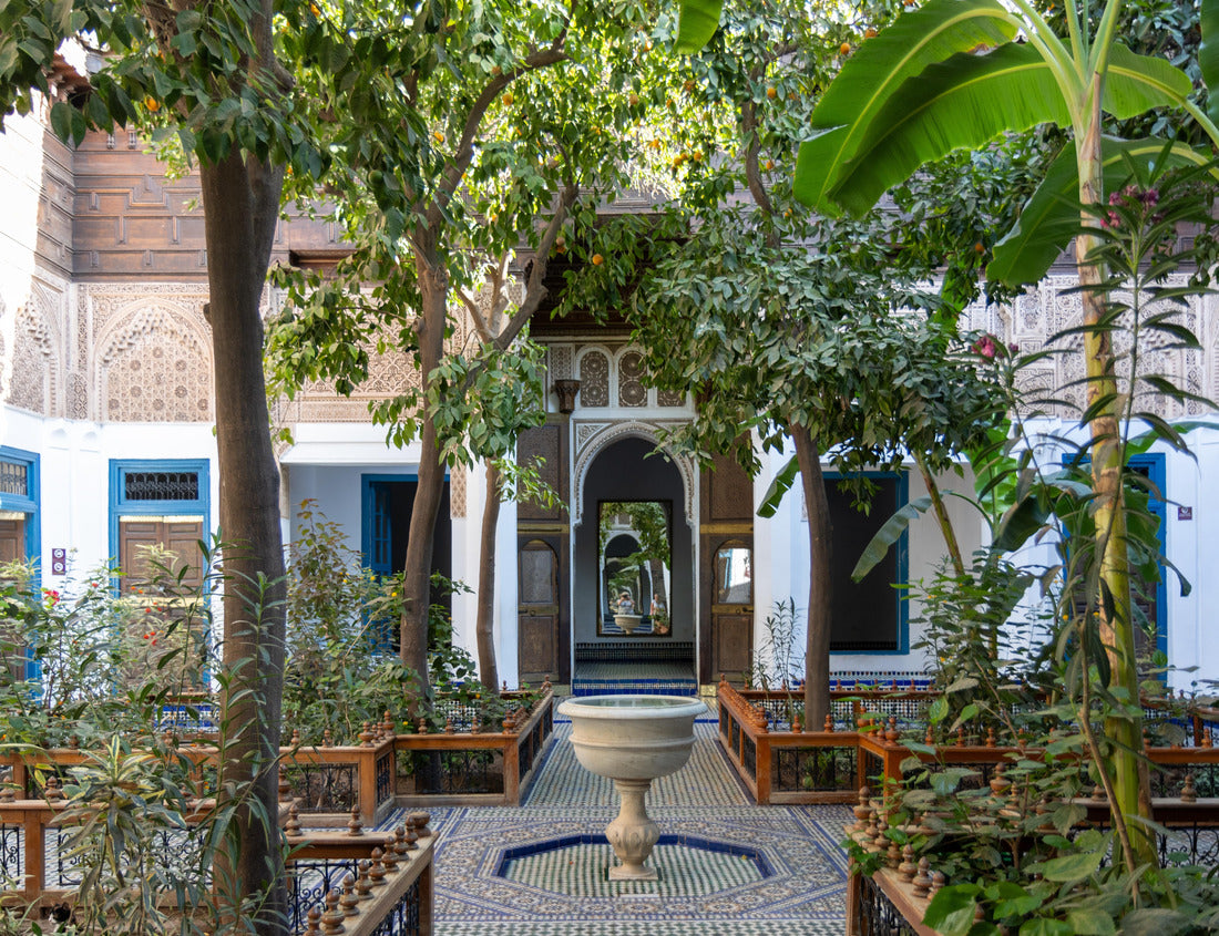 Noah Jigsaw Puzzle Bahia Palace, palace and garden complex located in Marrakech, Morocco 1000 pieces