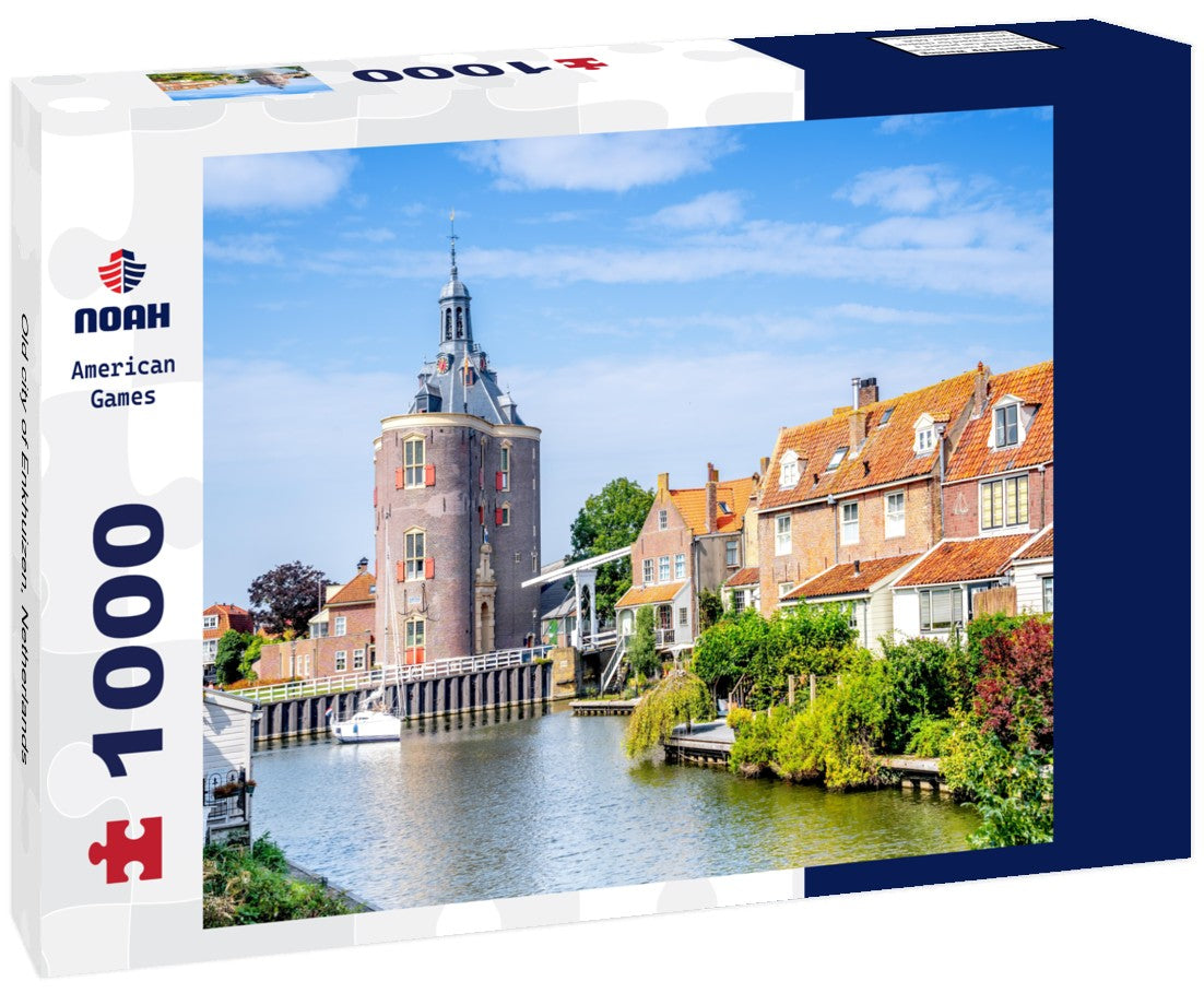 Old city of Enkhuizen, Netherlands 1000pc Puzzle