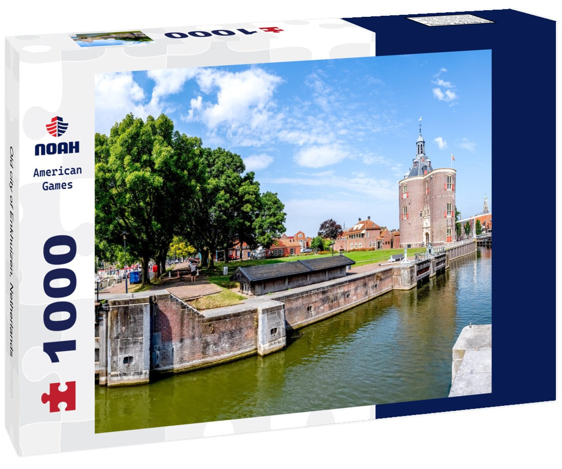 Old city of Enkhuizen, Netherlands 1000pc Puzzle