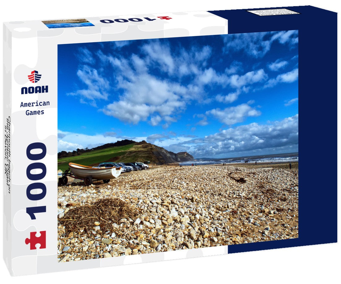 Noah Jigsaw Puzzle Charmouth beach on the Jurrasic Coast in Devon, UK 1000 pieces