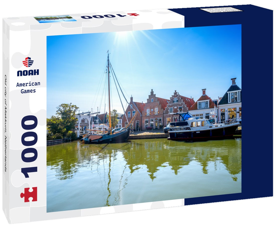 Old city of Makkum, Netherlands 1000pc Puzzle