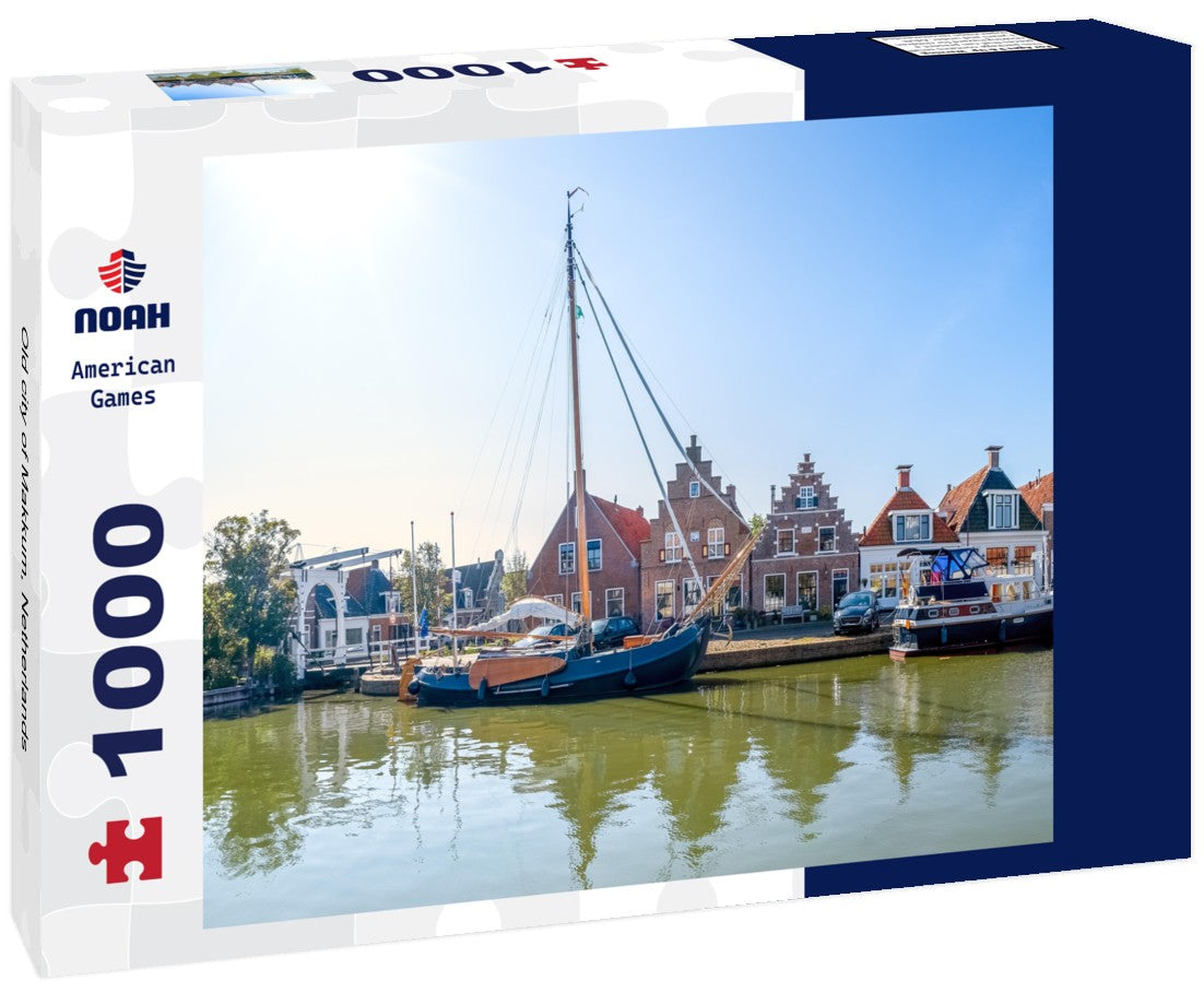 Old city of Makkum, Netherlands 1000pc Puzzle