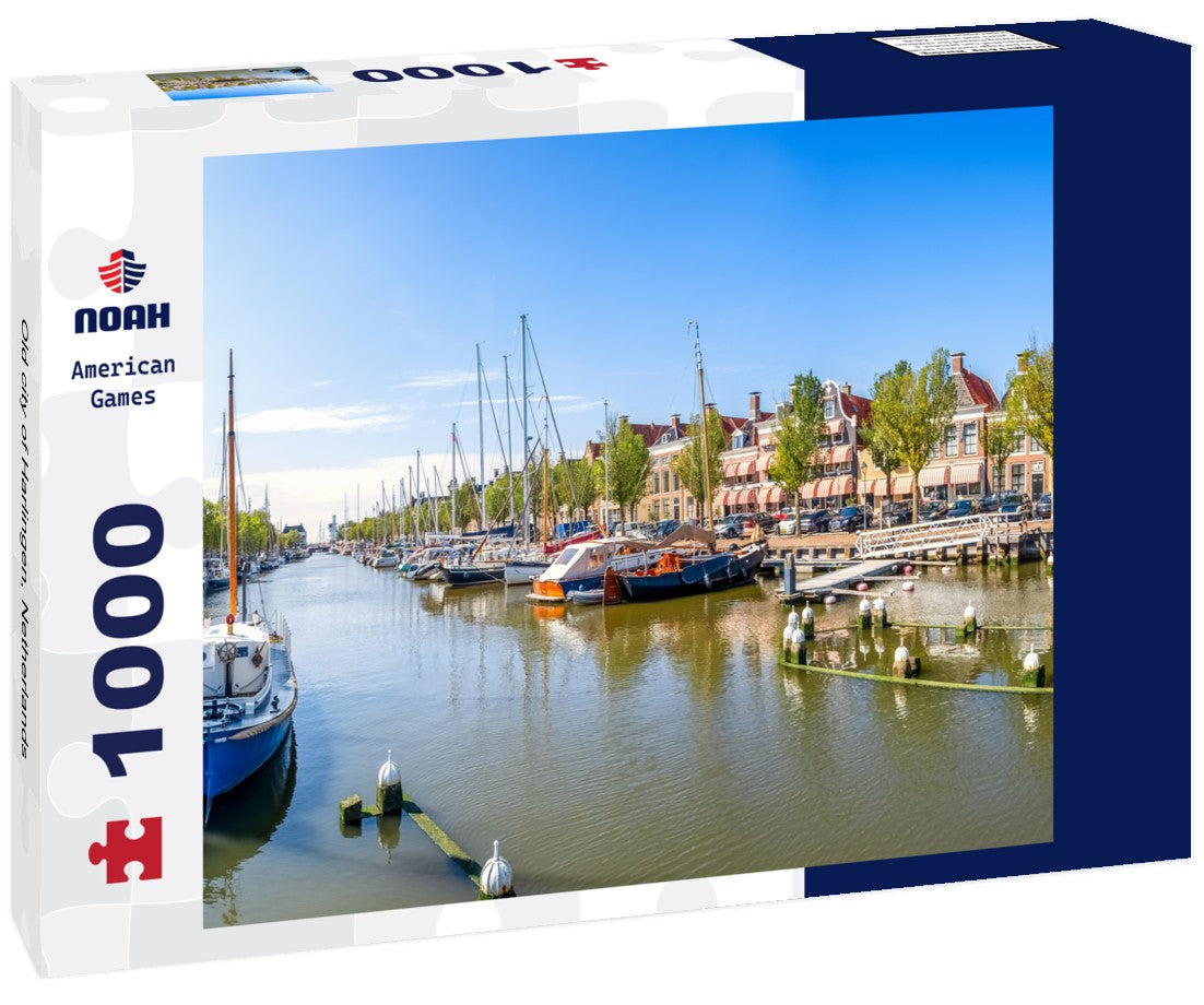 Old city of Harlingen, Netherlands 1000pc Puzzle