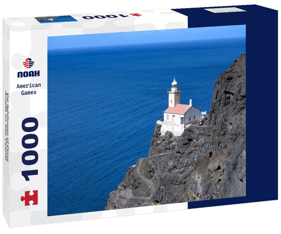 the lighthouse of Dona Amelia on Sao Vicente 1000pc Puzzle