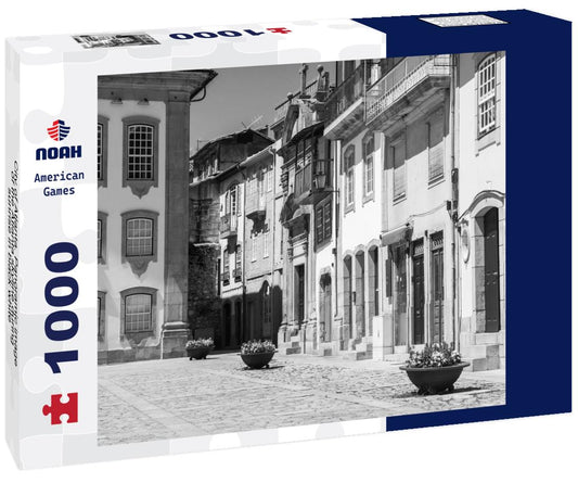 Noah Jigsaw Puzzle City of Atlanta. Panoramic image of the Atlanta skyline during sunrise in black white 1000 pieces