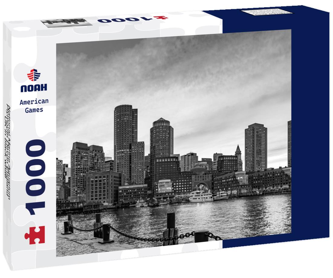 Noah Jigsaw Puzzle National Marine Aquarium, Plymouth Devon England UK in black white 1000 pieces