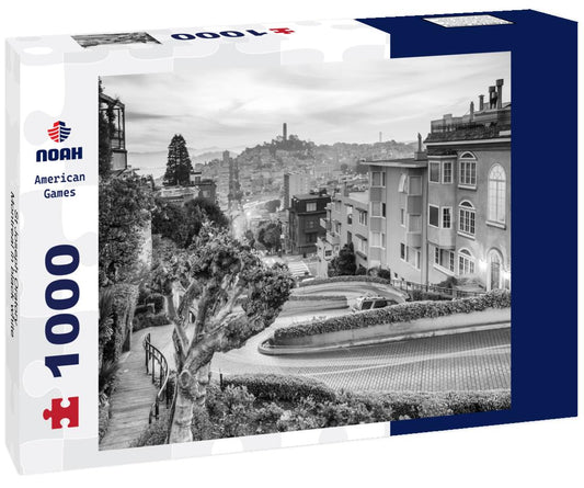 Noah Jigsaw Puzzle St Joseph Oratory, Montreal in black white 1000 pieces