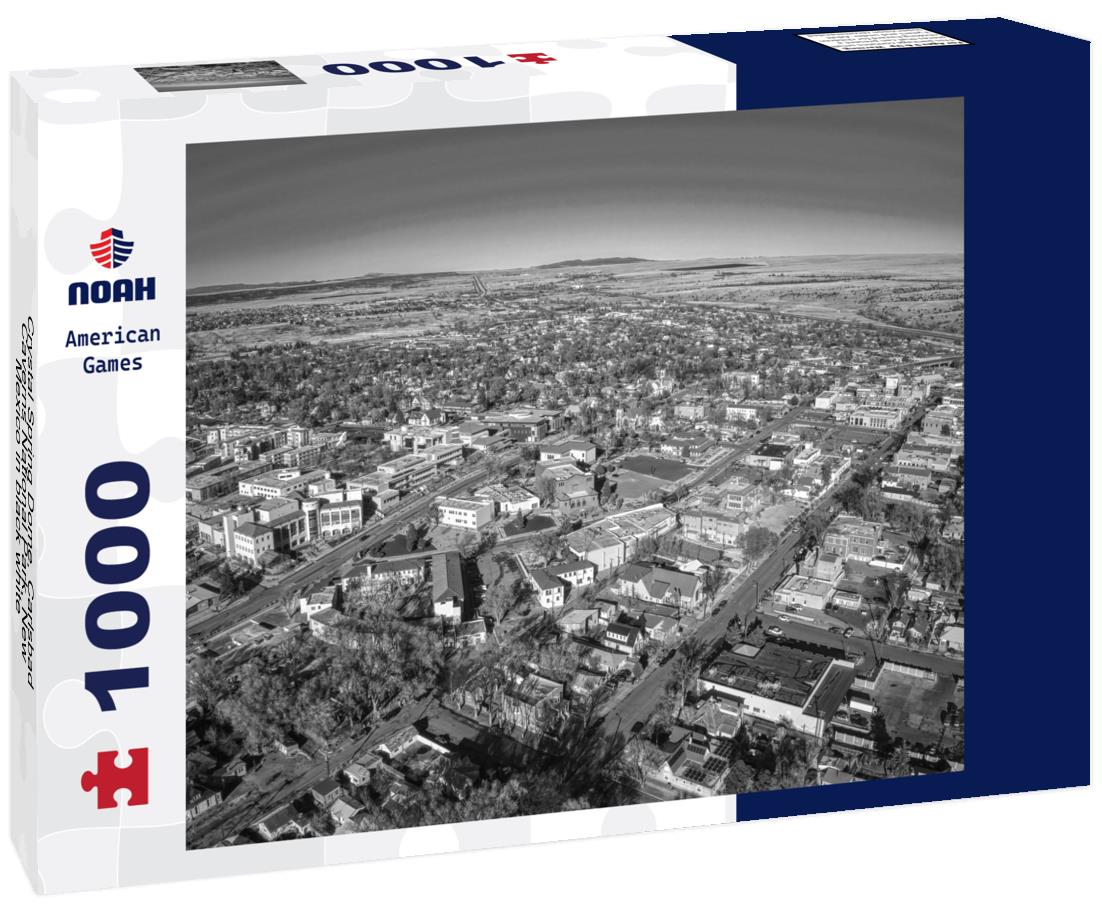 Noah Jigsaw Puzzle Crystal Spring Dome, Carlsbad Caverns National Park, New Mexico in black white 1000 pieces