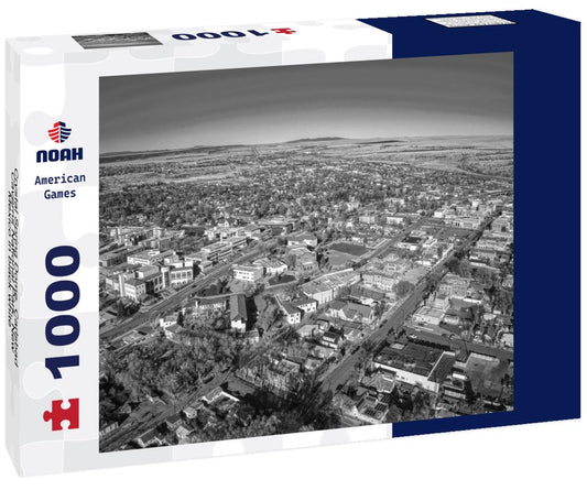 Noah Jigsaw Puzzle Crystal Spring Dome, Carlsbad Caverns National Park, New Mexico in black white 1000 pieces