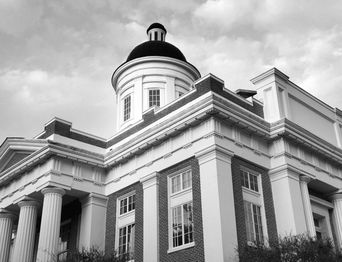 Noah Jigsaw Puzzle Old City of Luckau in black white 1000 pieces