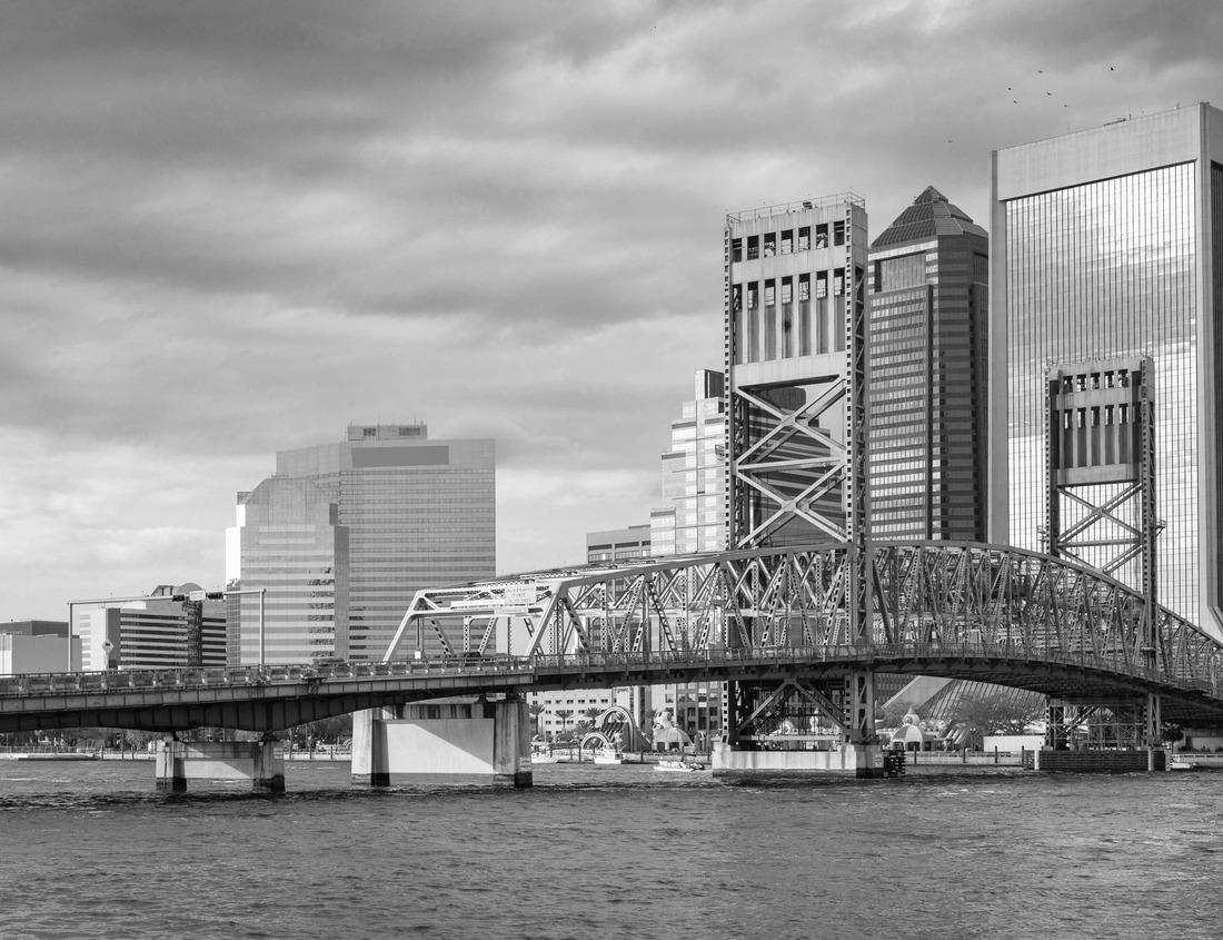 Noah Jigsaw Puzzle Illuminated Neuhauser Street and Karlsplatz Gate in Munich in the evening, Germany in black white 1000 pieces