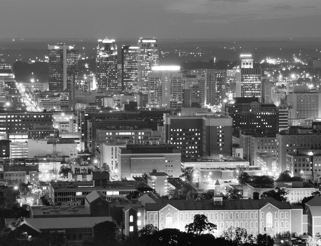 Noah Jigsaw Puzzle Downtown Detroit in black white 1000 pieces