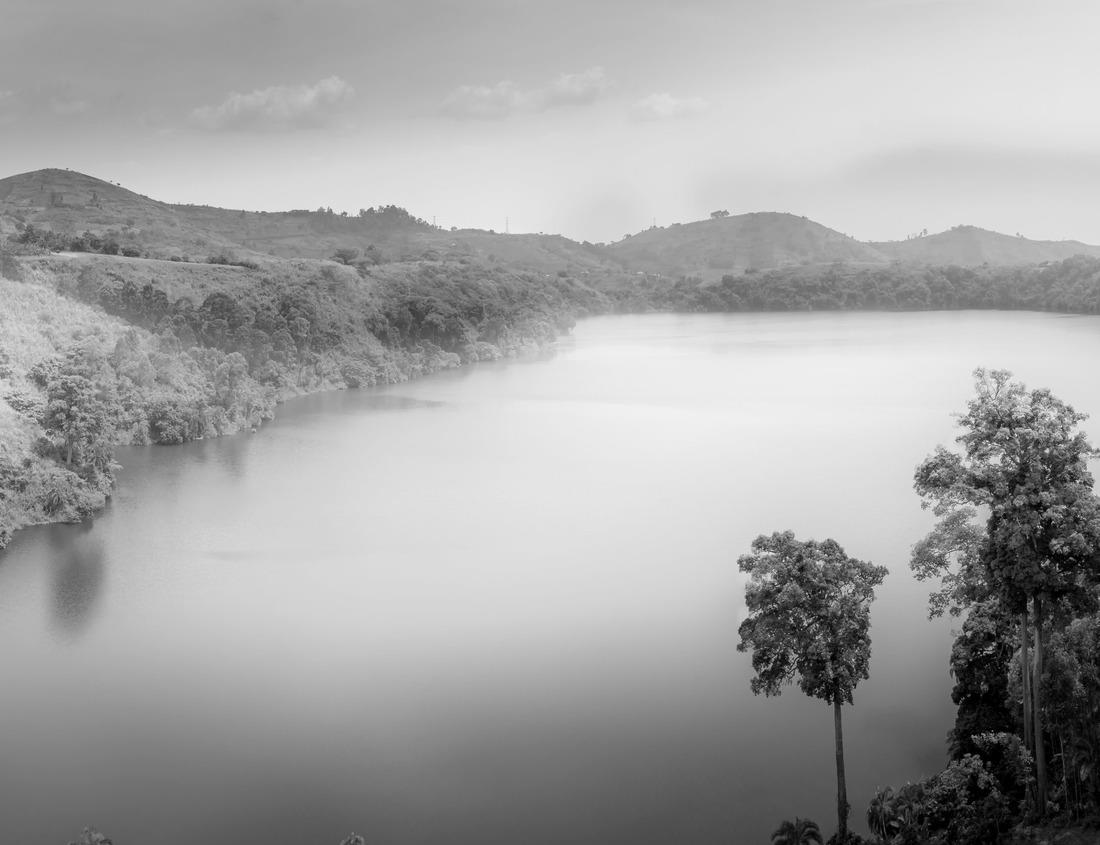 Yokohama, Japan skyline at Minato Mirai waterfront district 1000pc PuzzleBlack and White