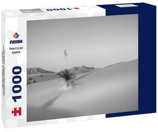 Noah Jigsaw Puzzle Jozankei, Japan hot spring resort town during the autumn season in black white 1000 pieces