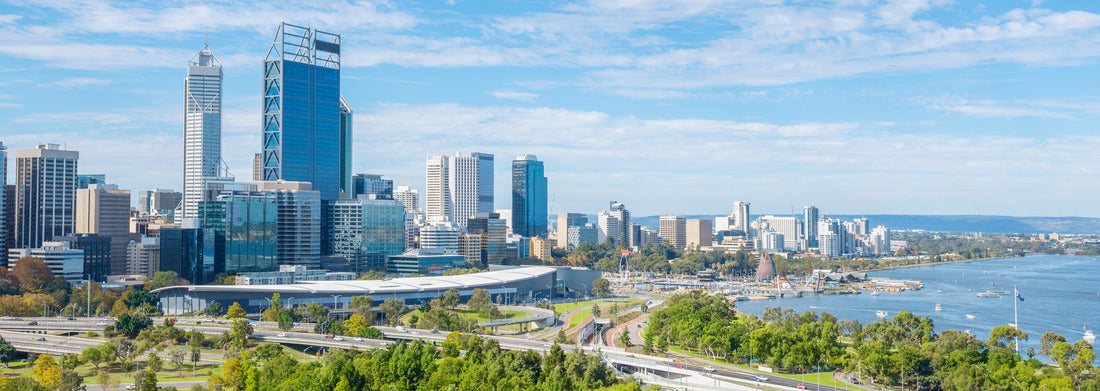 Noah Jigsaw Puzzle skyline of Perth with city central business district at the noon panorama 1000 pieces
