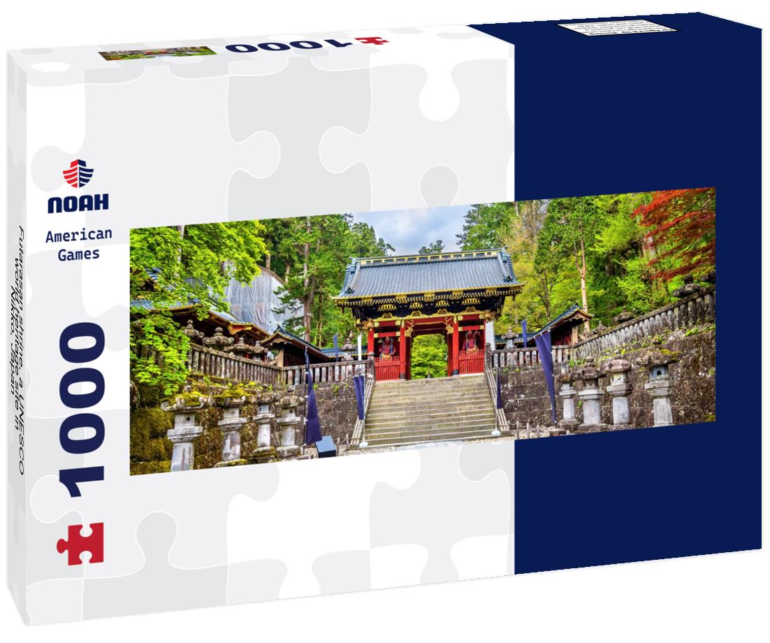 Noah Jigsaw Puzzle Futarasan shrine, a UNESCO world heritage site in Nikko, Japan panorama 1000 pieces