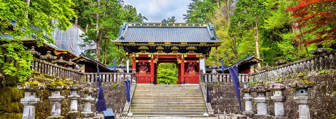 Noah Jigsaw Puzzle Futarasan shrine, a UNESCO world heritage site in Nikko, Japan panorama 1000 pieces