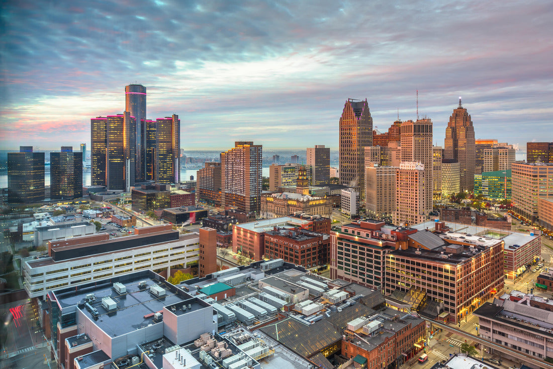 Noah Jigsaw Puzzle Colorado Springs, Colorado, USA downtown city skyline at dusk 2000 pieces