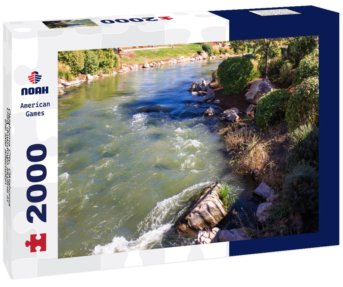 Noah Jigsaw Puzzle Oklahoma City, Oklahoma, USA downtown skyline in the late afternoon 2000 pieces