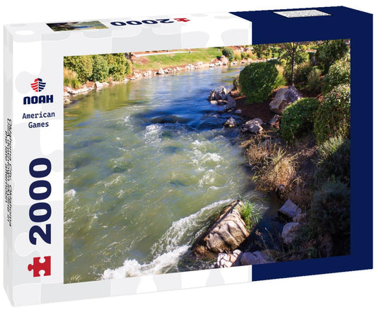 Noah Jigsaw Puzzle Oklahoma City, Oklahoma, USA downtown skyline in the late afternoon 2000 pieces