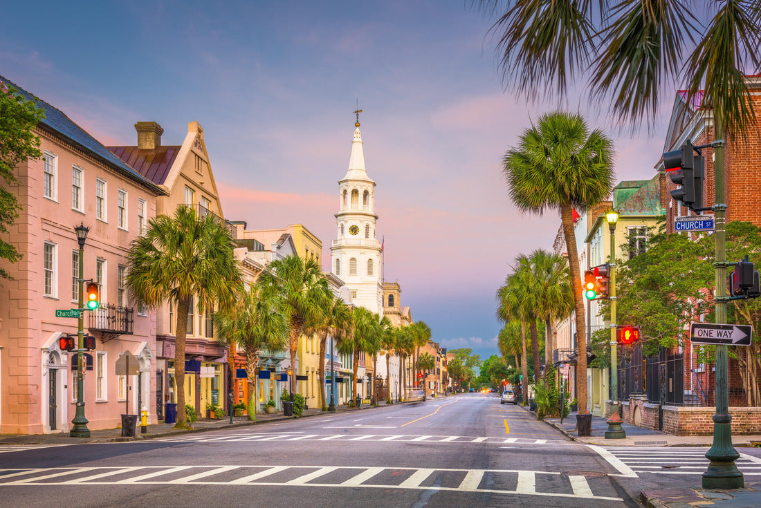 Noah Jigsaw Puzzle Charleston, South Carolina, USA cityscape in the historic French Quarter 2000 pieces