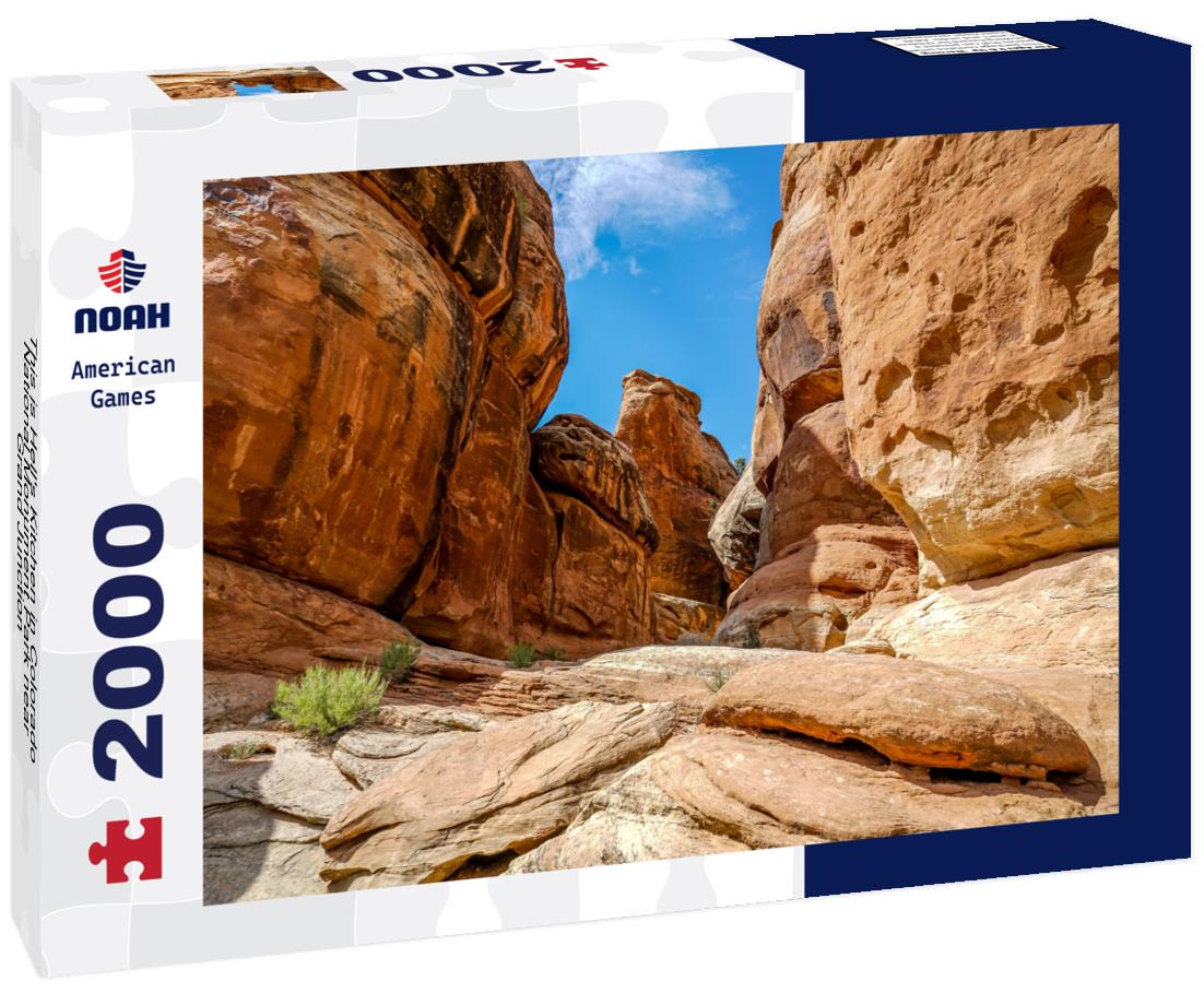 Noah Jigsaw Puzzle This is Hell's Kitchen in Colorado National Monument Park near Grand Junction 2000 pieces