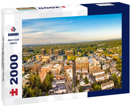 Noah Jigsaw Puzzle Blue Sky Behind White Clouds Over the State Capitol on Florida in Tallahassee 2000 pieces