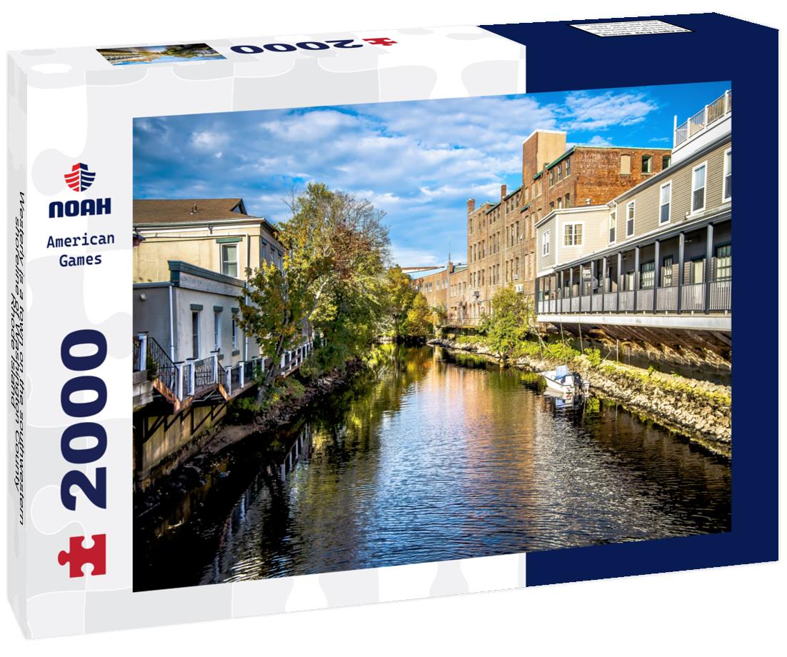 Noah Jigsaw Puzzle Westerly is a town on the southwestern shoreline of Washington County, Rhode Island 2000 pieces