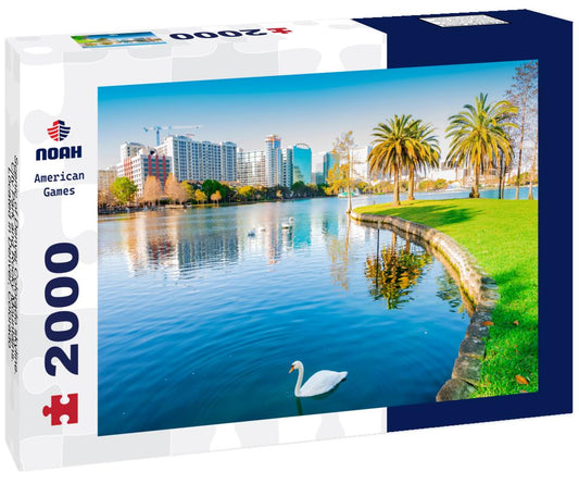 Noah Jigsaw Puzzle Scenic of Denver Colorado skyline. City Park and Rocky Mountains. Located in Denver, Colorado, USA 2000 pieces