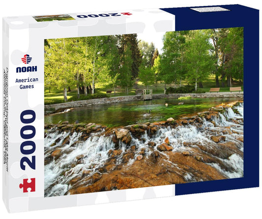 Noah Jigsaw Puzzle Downtown Oakland and Lake Merritt Reflections at Twilight. Oakland, Alameda County, California, USA 2000 pieces