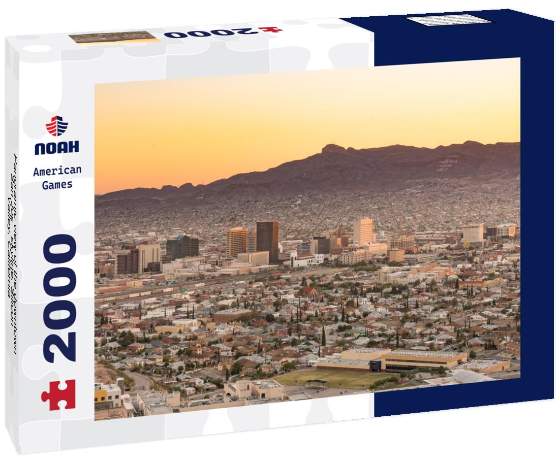 Noah Jigsaw Puzzle Panoramic view of the downtown San José skyline, Silicon Valley, California 2000 pieces
