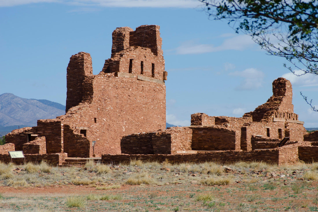 Noah Jigsaw Puzzle The Mission San Gregorio de Abo, New Mexico. It is part of the Salinas Pueblo Missions National Monument 2000 pieces