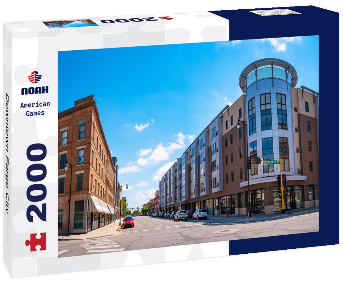 Noah Jigsaw Puzzle Downtown Fargo City 2000 pieces