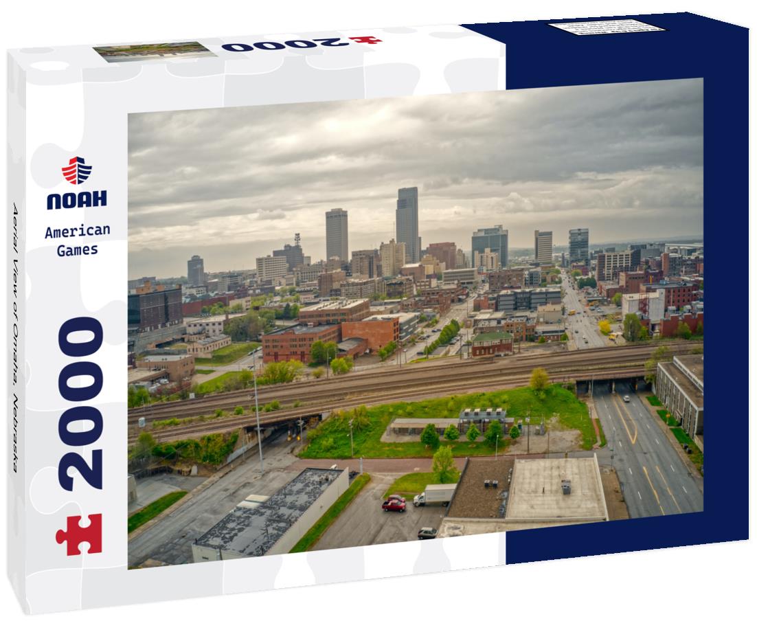 Noah Jigsaw Puzzle Aerial View of Omaha, Nebraska 2000 pieces