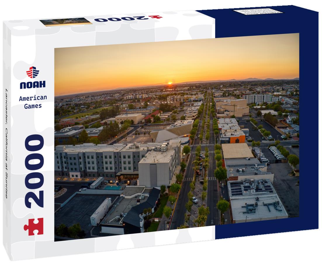 Noah Jigsaw Puzzle Lancaster, California at Sunrise 2000 pieces