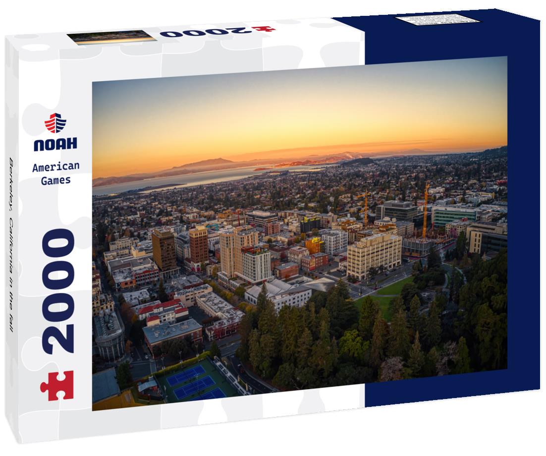 Noah Jigsaw Puzzle Berkeley, California in the fall 2000 pieces