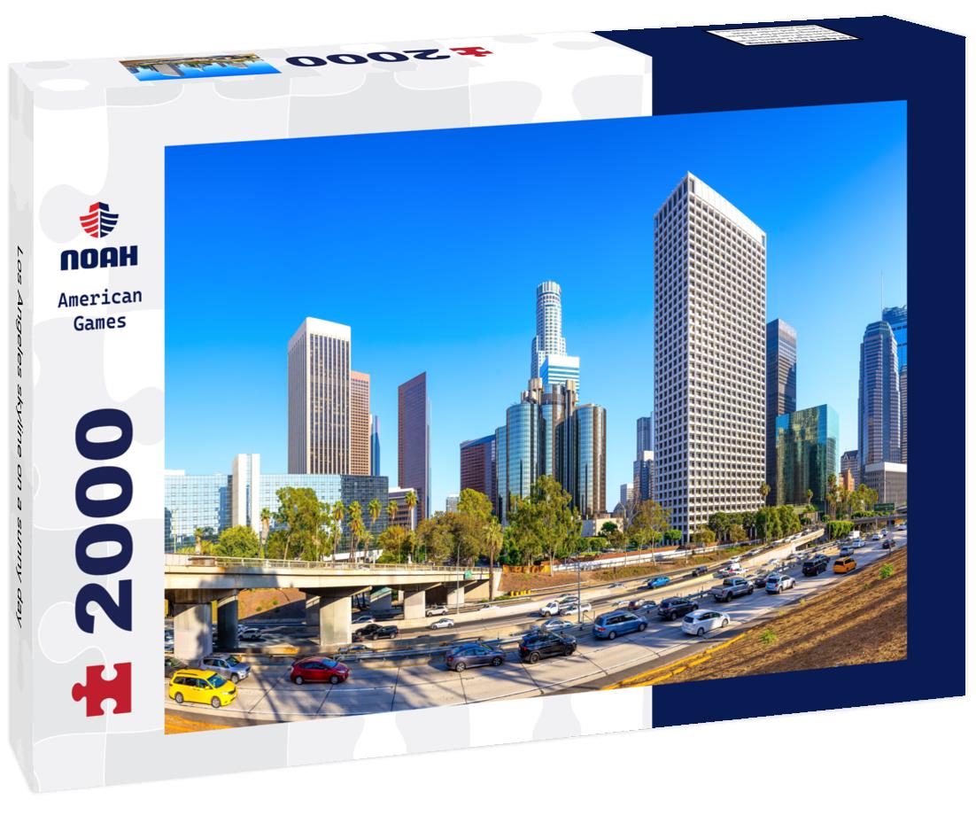 Noah Jigsaw Puzzle Los Angeles skyline on a sunny day 2000 pieces