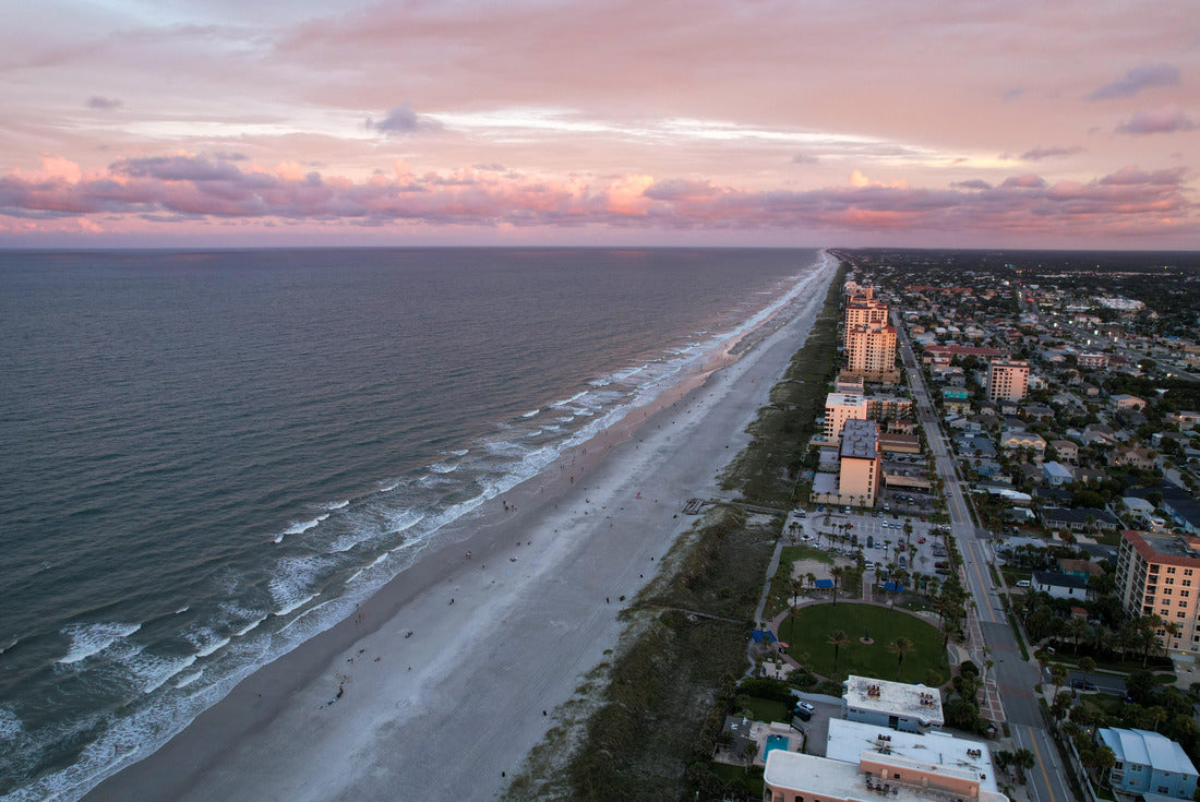 Noah Jigsaw Puzzle Sunset over Jacksonville Beach, FL 2000 pieces