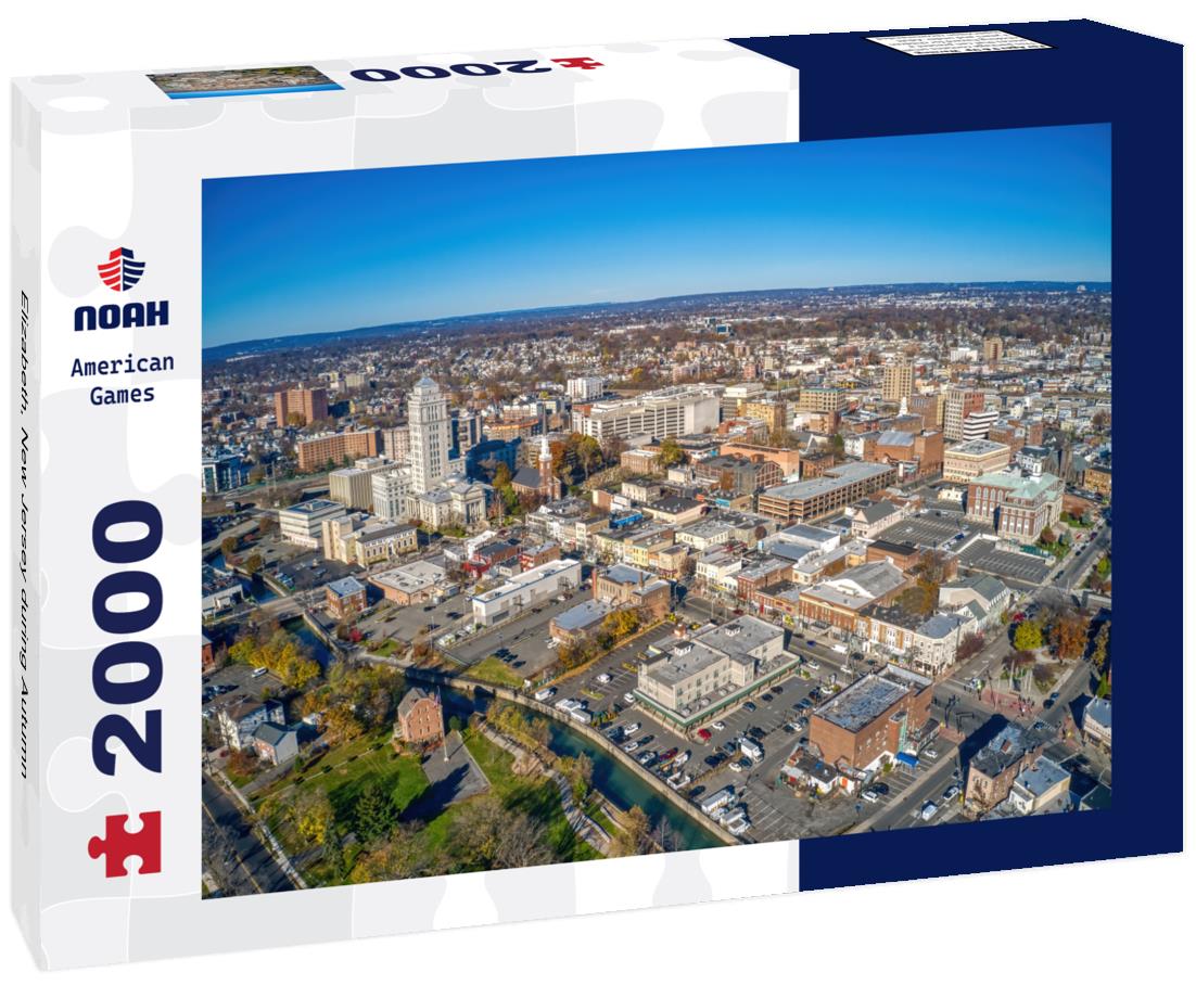 Noah Jigsaw Puzzle Elizabeth, New Jersey during Autumn 2000 pieces
