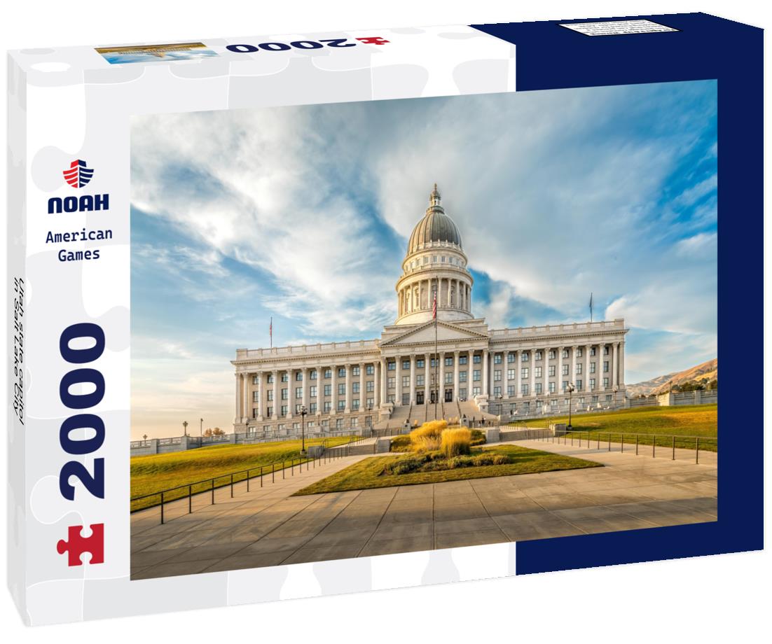 Noah Jigsaw Puzzle Utah state capitol in Salt Lake City 2000 pieces