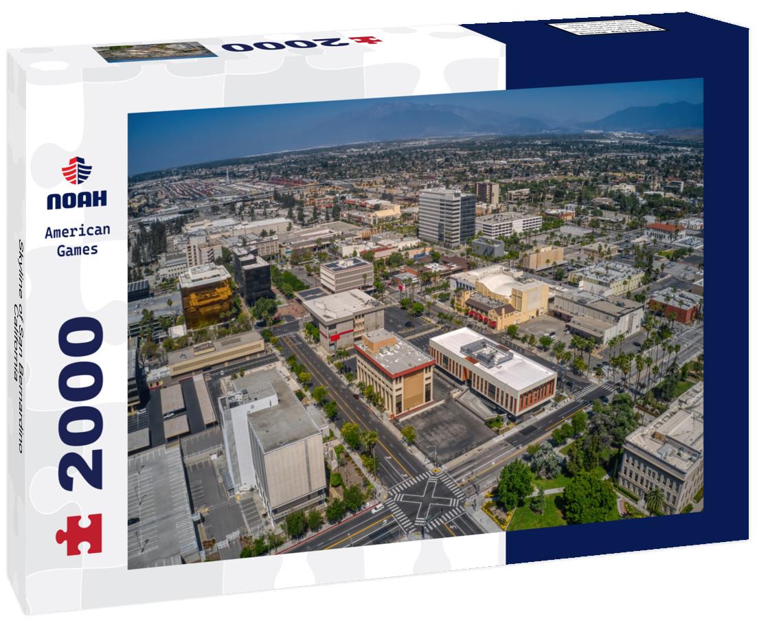 Noah Jigsaw Puzzle Skyline of San Bernardino, California 2000 pieces