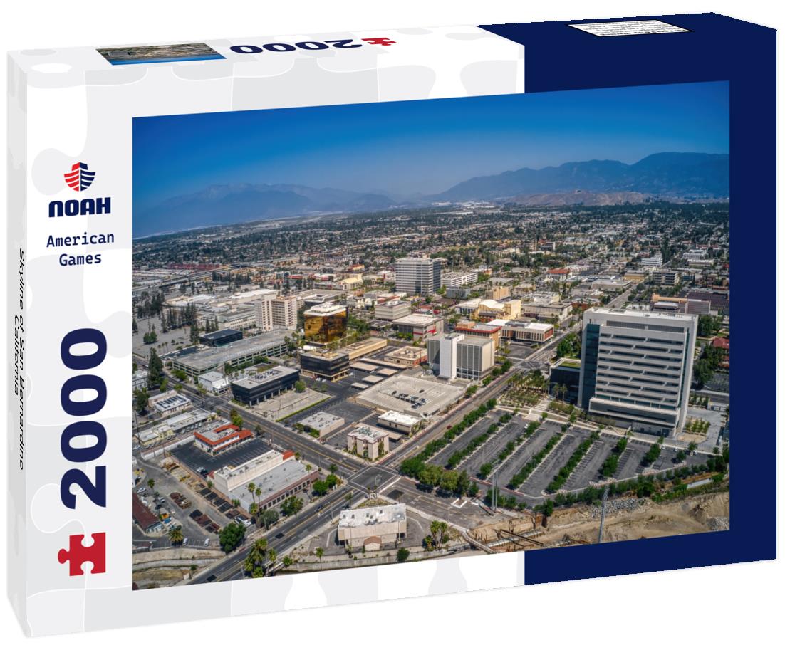 Noah Jigsaw Puzzle Skyline of San Bernardino, California 2000 pieces