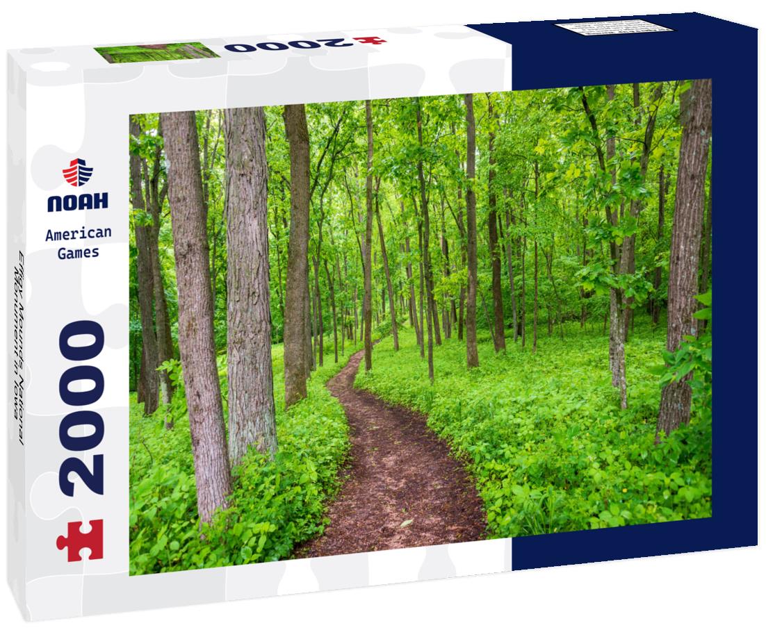 Noah Jigsaw Puzzle Effigy Mounds National Monument in Iowa 2000 pieces