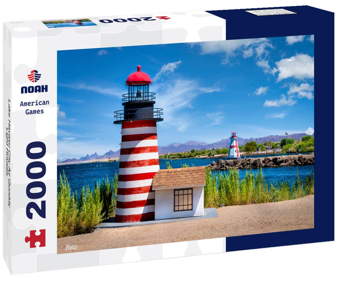 Noah Jigsaw Puzzle Lake Havasu City Az Quoddy Light Houses 2000 pieces