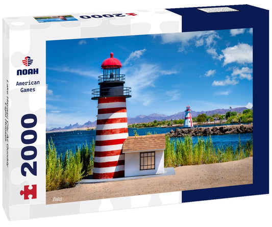 Noah Jigsaw Puzzle Lake Havasu City Az Quoddy Light Houses 2000 pieces