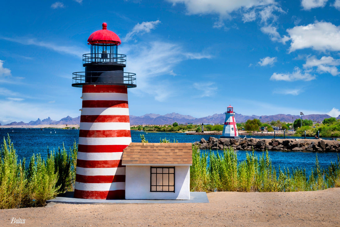 Noah Jigsaw Puzzle Lake Havasu City Az Quoddy Light Houses 2000 pieces