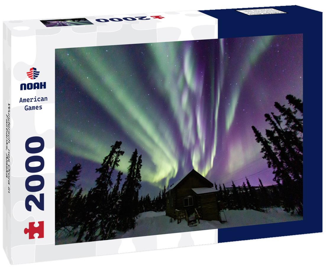 Noah Jigsaw Puzzle Wunderschönes Orora in Fairbanks, Alaska 2000 pieces