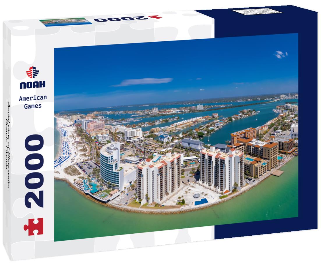 Noah Jigsaw Puzzle Aerial view of Clearwater Beach, Florida 2000 pieces